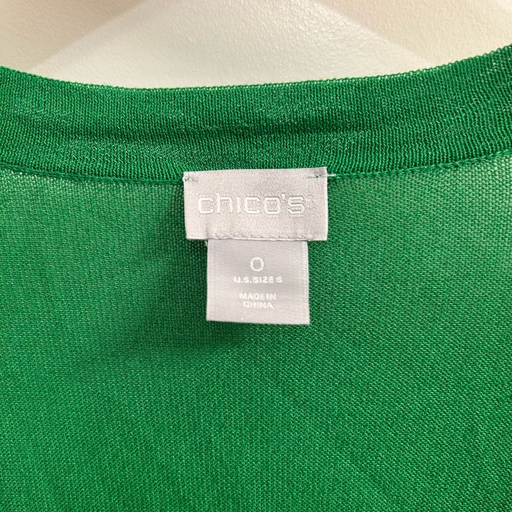 Chico's Women's Long Cardigan Sz S - Picture 3 of 4